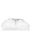 Philipp Plein Embossed Monogram Leather Pillow Bag In White In White