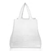 Philipp Plein Embossed Monogram Tote Bag In White