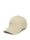 Philipp Plein Embroidered-logo Baseball Cap In Neutrals