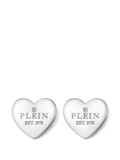 Philipp Plein Ohrringe Mit Logo In Metallic
