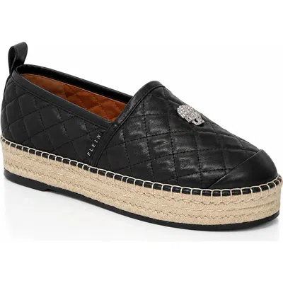 Philipp Plein Espadrillas Matelasse Skull Women In Black