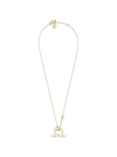 Philipp Plein Eternal Halsketten Mit Kristallen In Gold