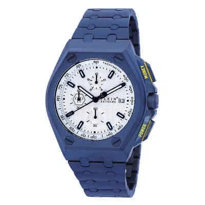 Pre-owned Philipp Plein Extreme Chronograph Quartz White Dial Men's Watch Pwgaa0721