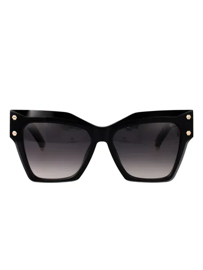 Philipp Plein Eyewear Butterfly-frame Sunglasses In Black