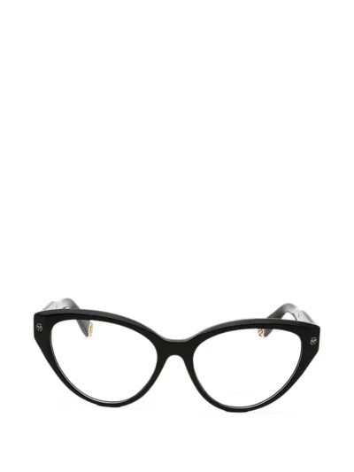 Philipp Plein Eyewear Cat-eye Glasses In Black