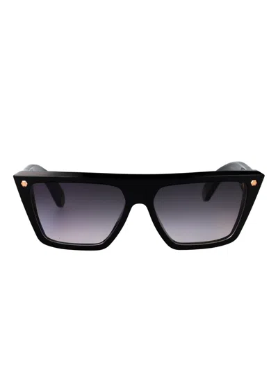 Philipp Plein Eyewear Geometric-frame Sunglasses In Black