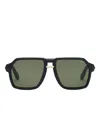 Philipp Plein Eyewear Sonnenbrille Mit Geometrischem Gestell In Black
