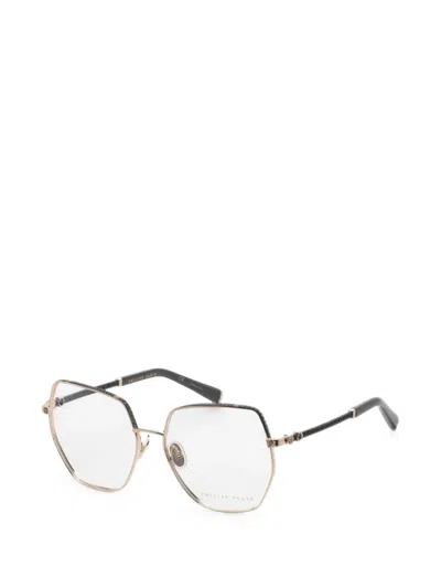 Philipp Plein Eyewear Geometric-frame Glasses In Multi