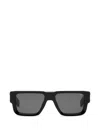 Philipp Plein Eyewear Plein Eagle Rectangular-frame Sunglasses In Black