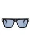 Philipp Plein Eyewear Sonnenbrille Mit Eckigem Gestell In Schwarz