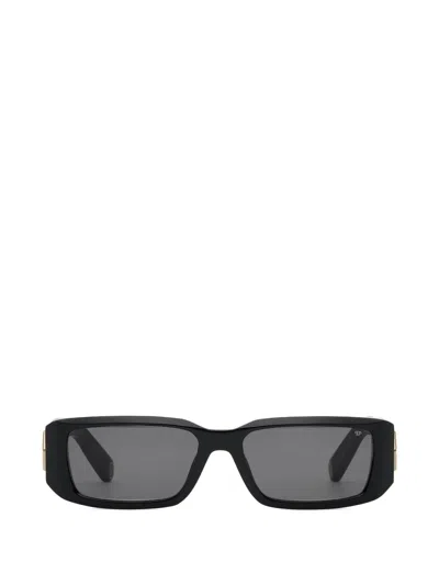 Philipp Plein Eyewear Rectangle Sunglasses In Black