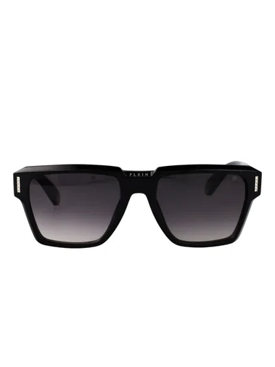Philipp Plein Eyewear Square-frame Sunglasses In Black
