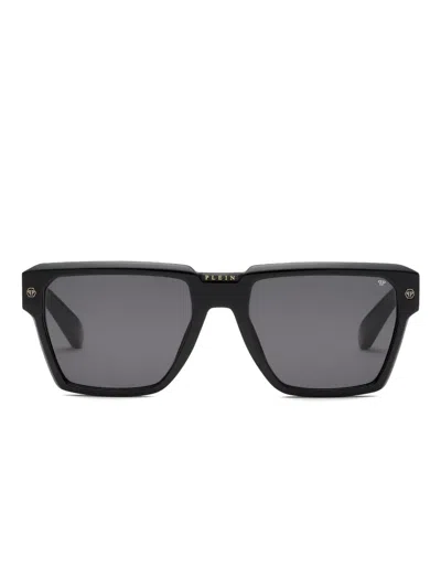 Philipp Plein Eyewear Square-frame Sunglasses In Black