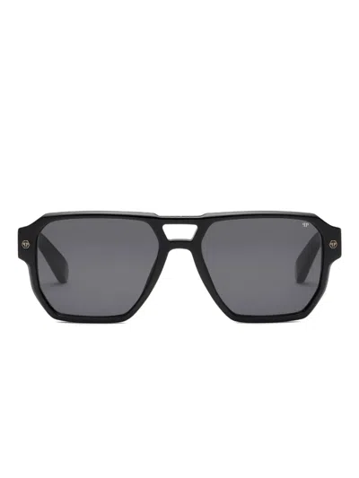 Philipp Plein Eyewear Square-frame Sunglasses In Black