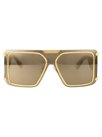 Philipp Plein Eyewear Square In Gold