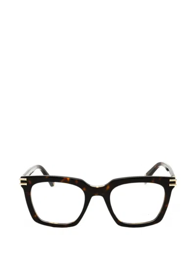 Philipp Plein Eyewear Square-frame Glasses In Red