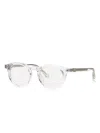 Philipp Plein Eyewear Transparent Frames In White