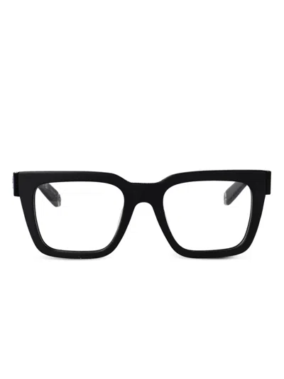 Philipp Plein Eyewear Vpp113m0531 0531 Nero Semilucido Totale In Black