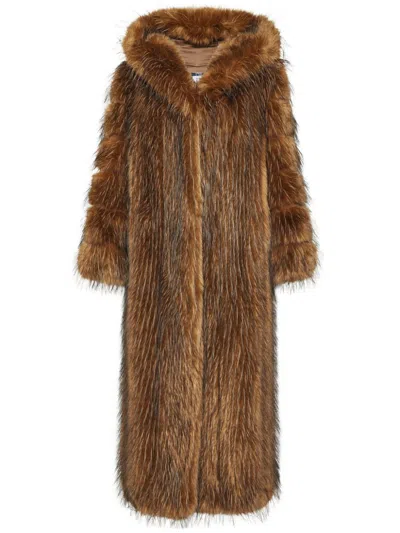 PHILIPP PLEIN FAUX-FUR COAT