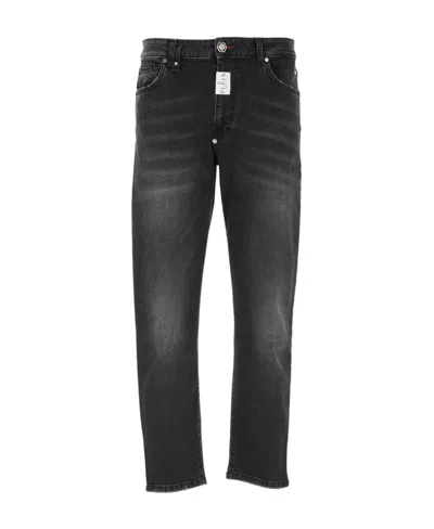 Philipp Plein Five-pocket Jeans In Black