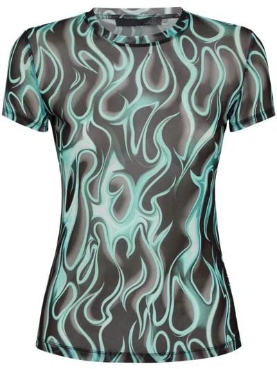 PHILIPP PLEIN FLAME T-SHIRT