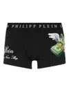 Philipp Plein Flying Money Boxers In Black