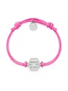 Philipp Plein Friendship Hexagon Bracelet In Silver