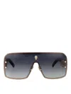 Philipp Plein Iconedge Sunglasses In Gold