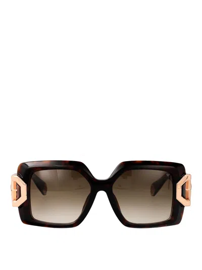 Philipp Plein Sunglasses In Brown