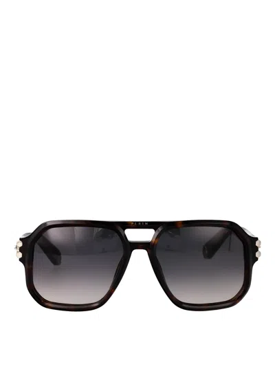 Philipp Plein Sunglasses In Brown
