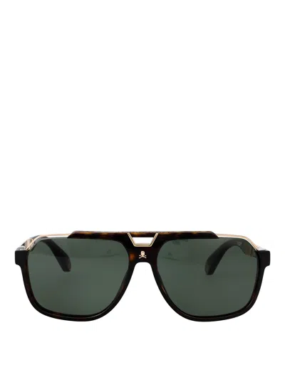 Philipp Plein Sunglasses In Brown
