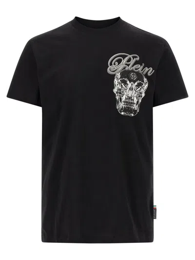 PHILIPP PLEIN PHILIPP PLEIN 'GLASS SKULL' T-SHIRT