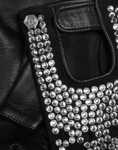 Philipp Plein Gloves Women In Black