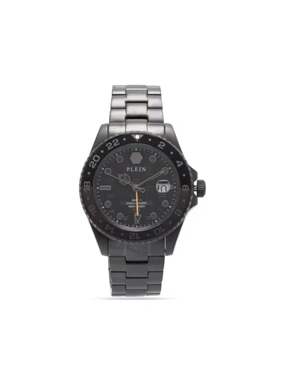 Philipp Plein Gmt-i Challenger 49mm In Black