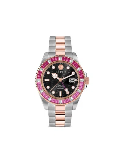 Philipp Plein Gmt-i Challenger 44mm In Black/pink