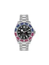 Philipp Plein Gmt-i Challenger Bracelet Watch In Metallic