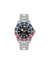 Philipp Plein Gmt-i Challenger Baguettes 44mm In Schwarz