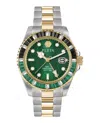 Philipp Plein Gmt-i Challenger Baguettes Bracelet Watch