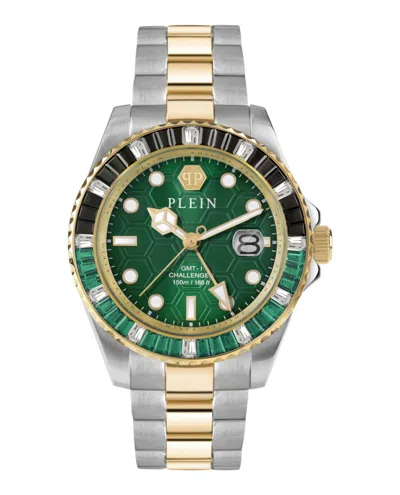 Philipp Plein Gmt-i Challenger Baguettes Bracelet Watch