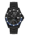 Philipp Plein Gmt-i Challenger Baguettes Bracelet Watch In Multi