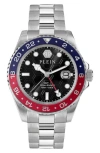 Philipp Plein Gmt-i Challenger Bracelet Watch