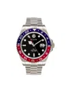 Philipp Plein Gmt-i Challenger Two-tone Stainless Steel Bracelet Watch/44mm In Metallic