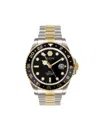 Philipp Plein Gmt-i Challenger Two-tone Stainless Steel Bracelet Watch/44mm In Metallic