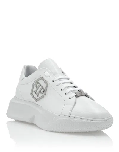 Philipp Plein Godzilla Runner Hexagon In White