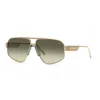 Philipp Plein Gold Titanium Sunglasses
