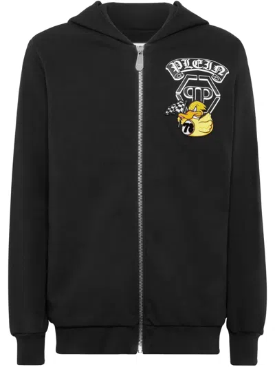 Philipp Plein Gothic Duck Hoodie In Black