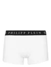 Philipp Plein Gothic Plein Boxer Briefs In White