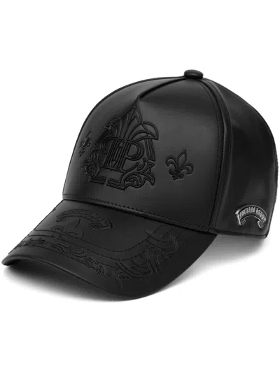 Philipp Plein Gothic Plein Cap In Black