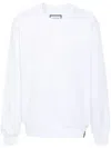Philipp Plein Gothic Plein Cotton Sweatshirt In White