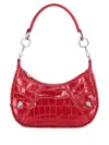Philipp Plein Gothic Shoulder Bag In Red